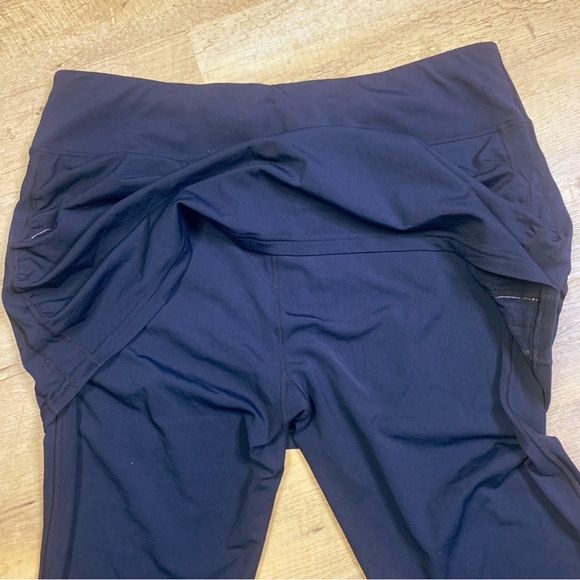 Coolibar XL Women's Skirted Swim Tights Shorebreak Sun Protective UPF Ruched - Picture 9 of 14